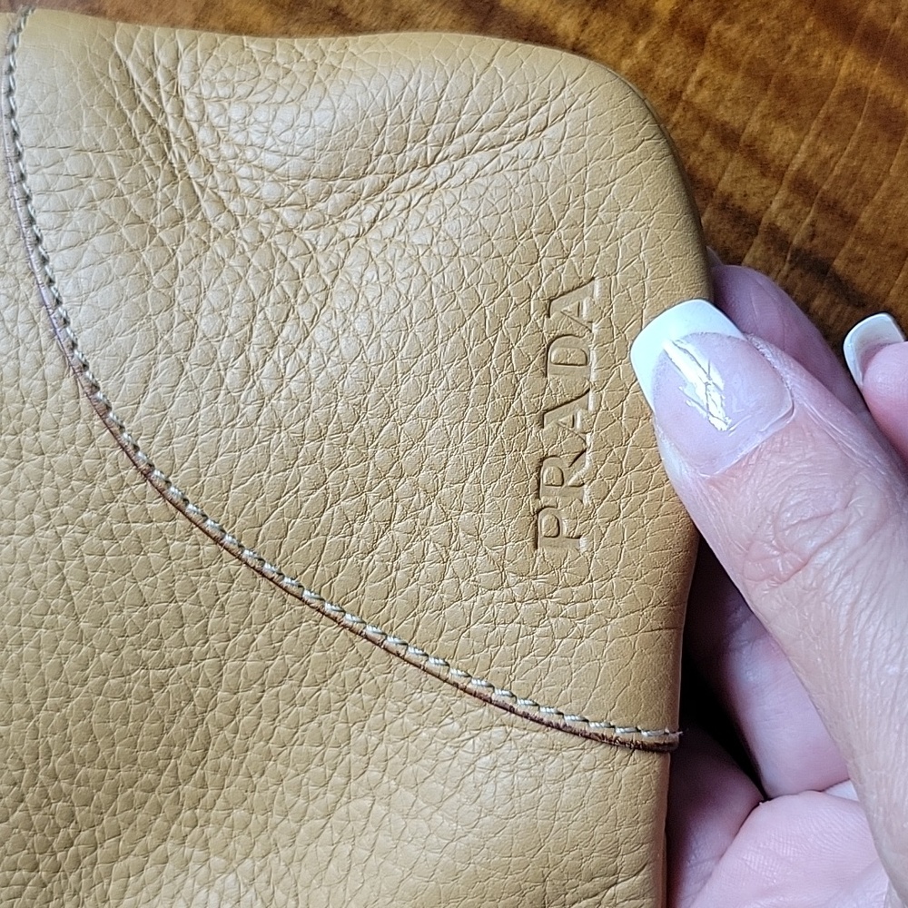 PRADA VINTAGE HEAVY CHAIN SHOULDER BAG - Picture 3 of 13